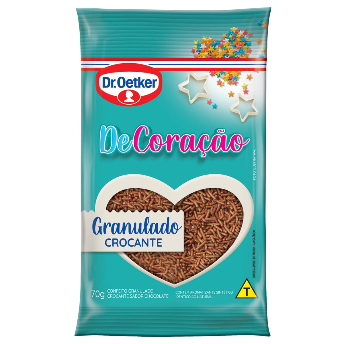 Granulado Crocante Decoração Dr. Oetker 70 g