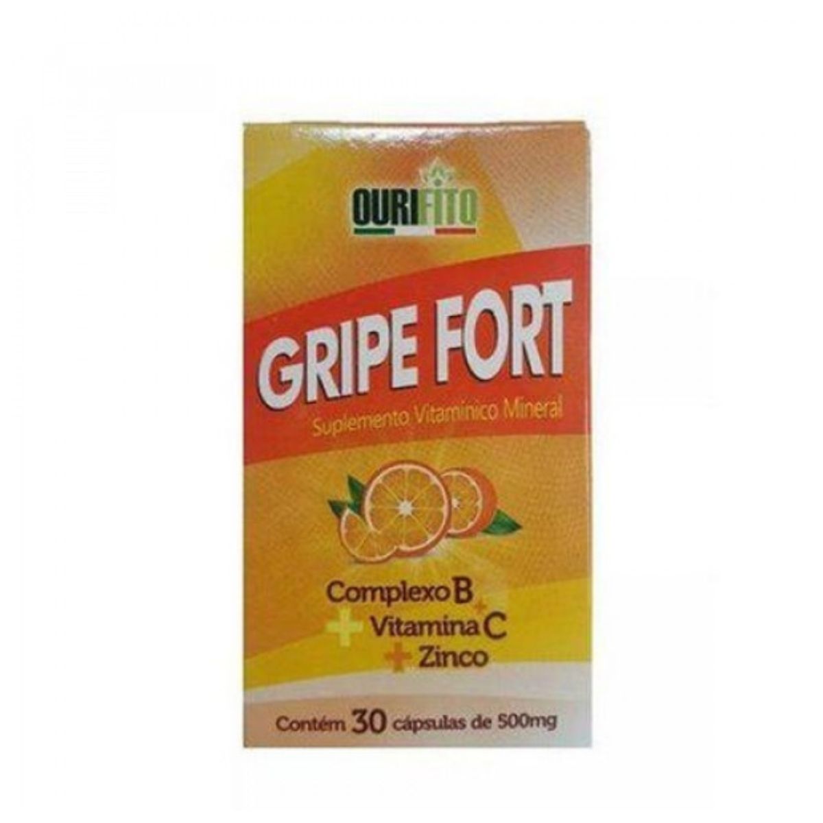 Gripe Fort Ourifito 500 mg com 30 Cápsulas