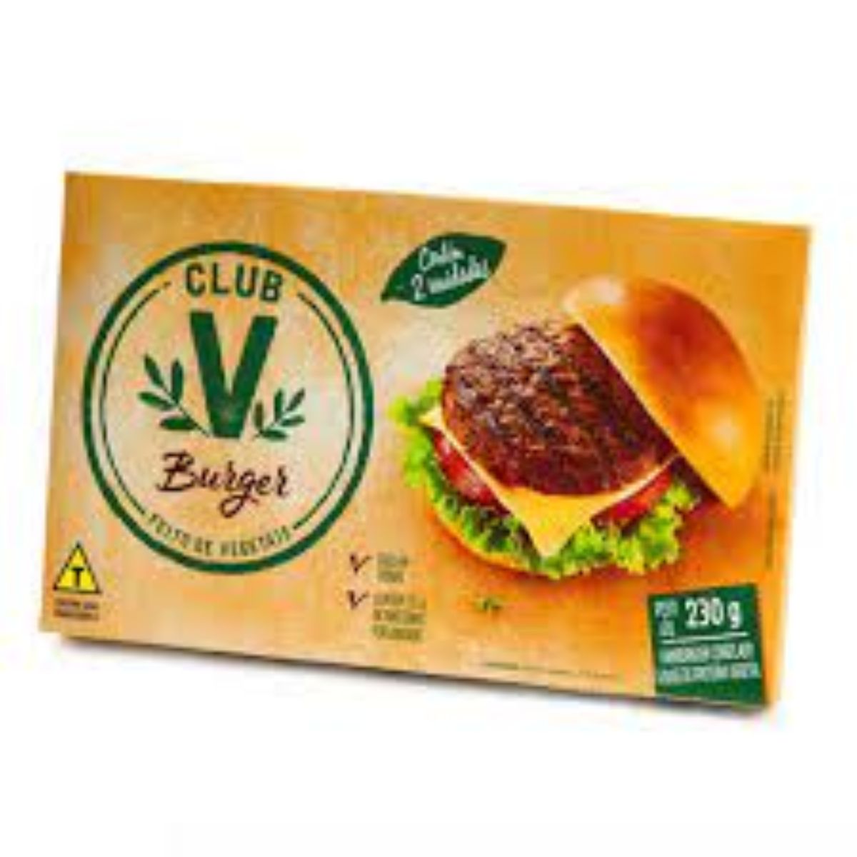 Hamburguer Vegetal Club V Pif Paf 230 g