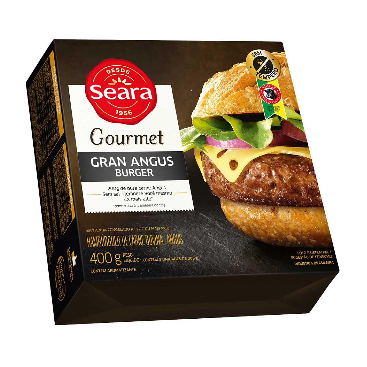 Gran angus burger Seara Gourmet 400g