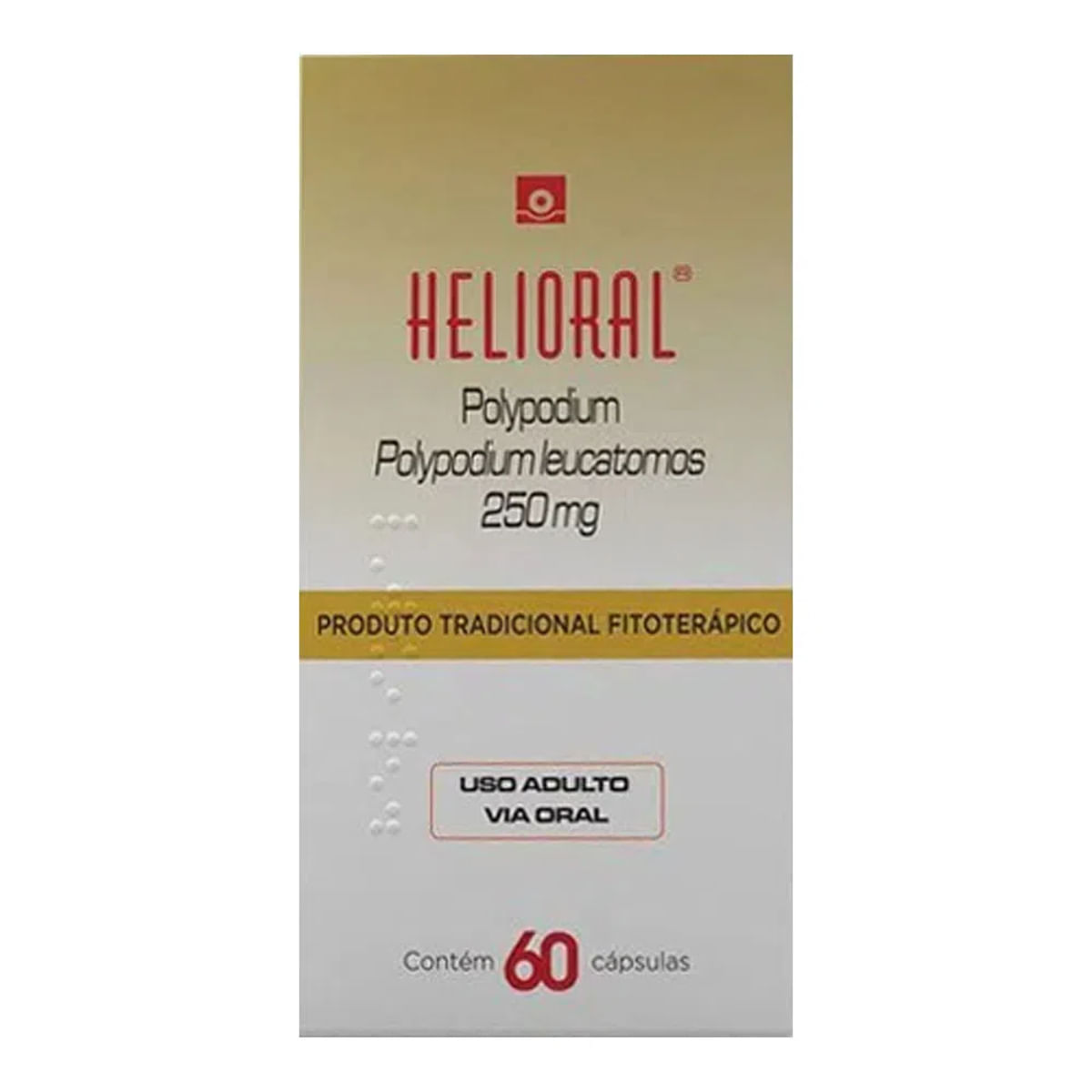 Helioral 250 mg Melora 60 cápsulas