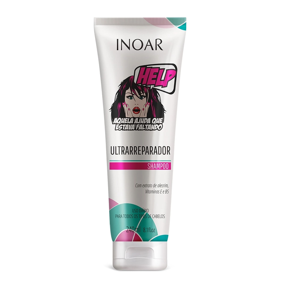 Shampoo Inoar Help Ultra Reparador 240 ml