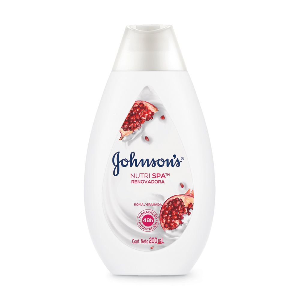 Hidratante Corporal Johnson&apos;s Soft Romã Renovadora 200 ml