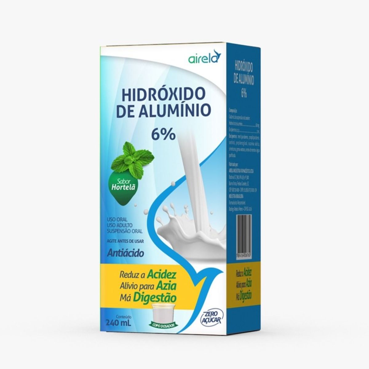 Hidróxido de Alumínio Airela 240 ml