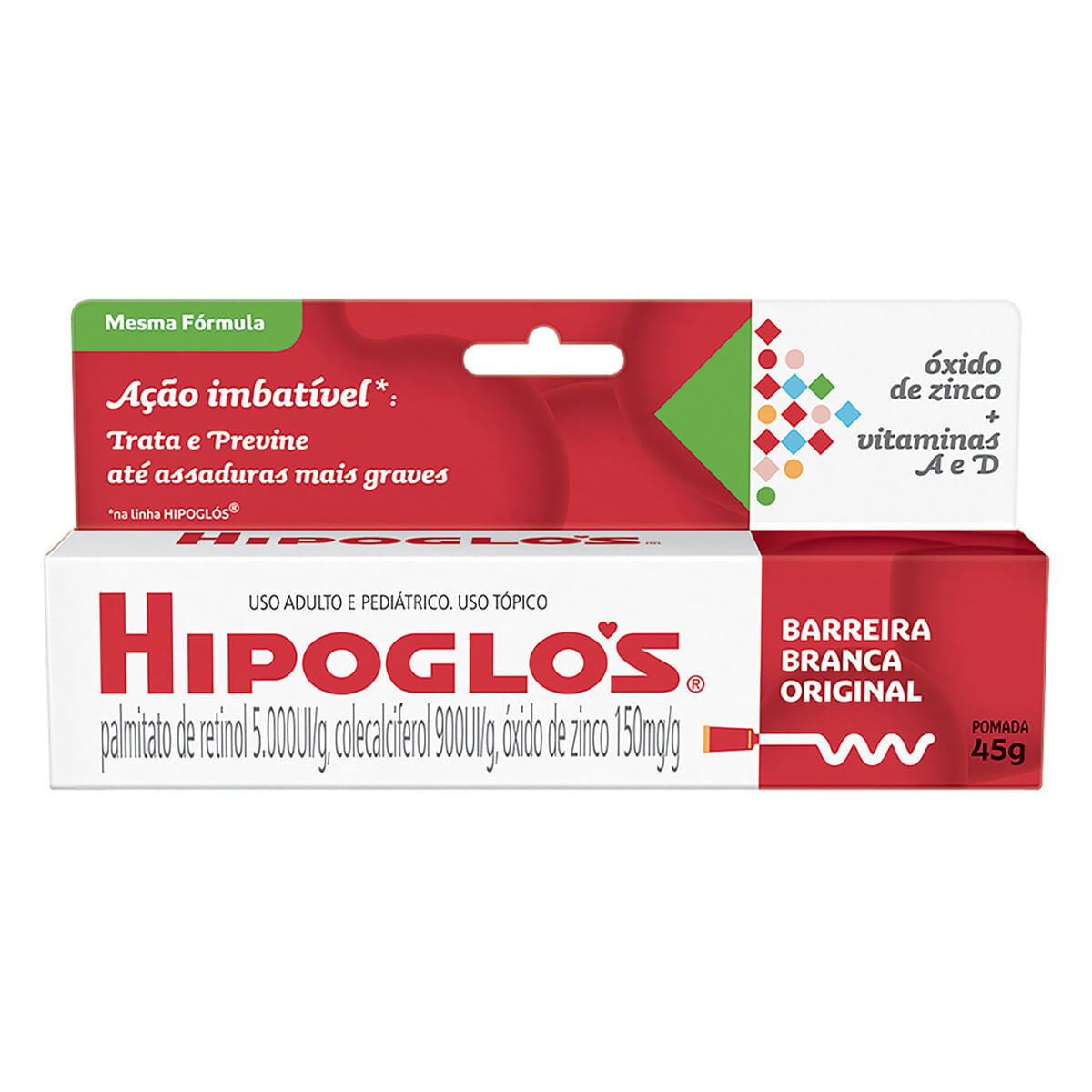 Pomada Contra Assadura Hipóglos Original 45 g