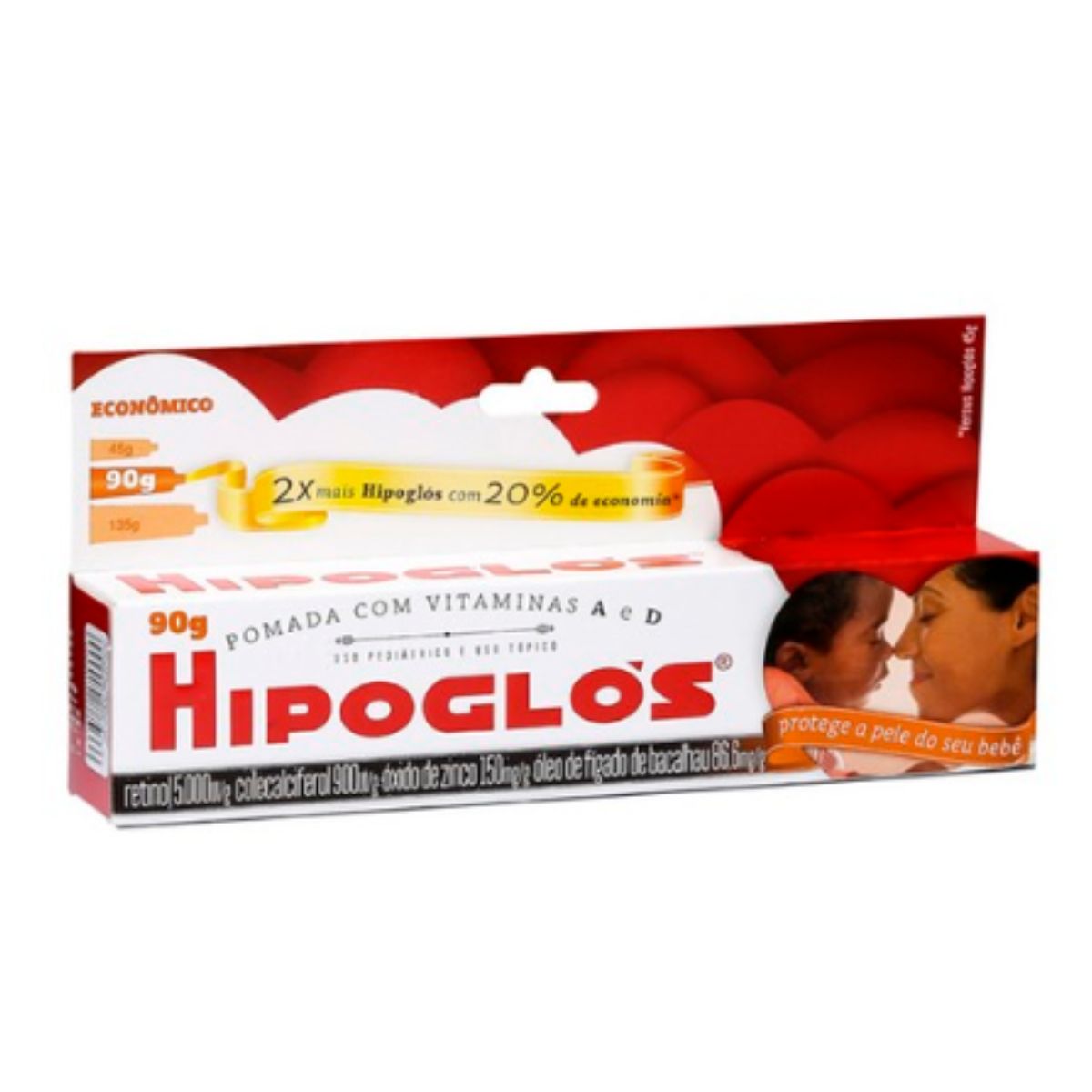 Hipoglós Pomada Preventiva de Assaduras com 90 g