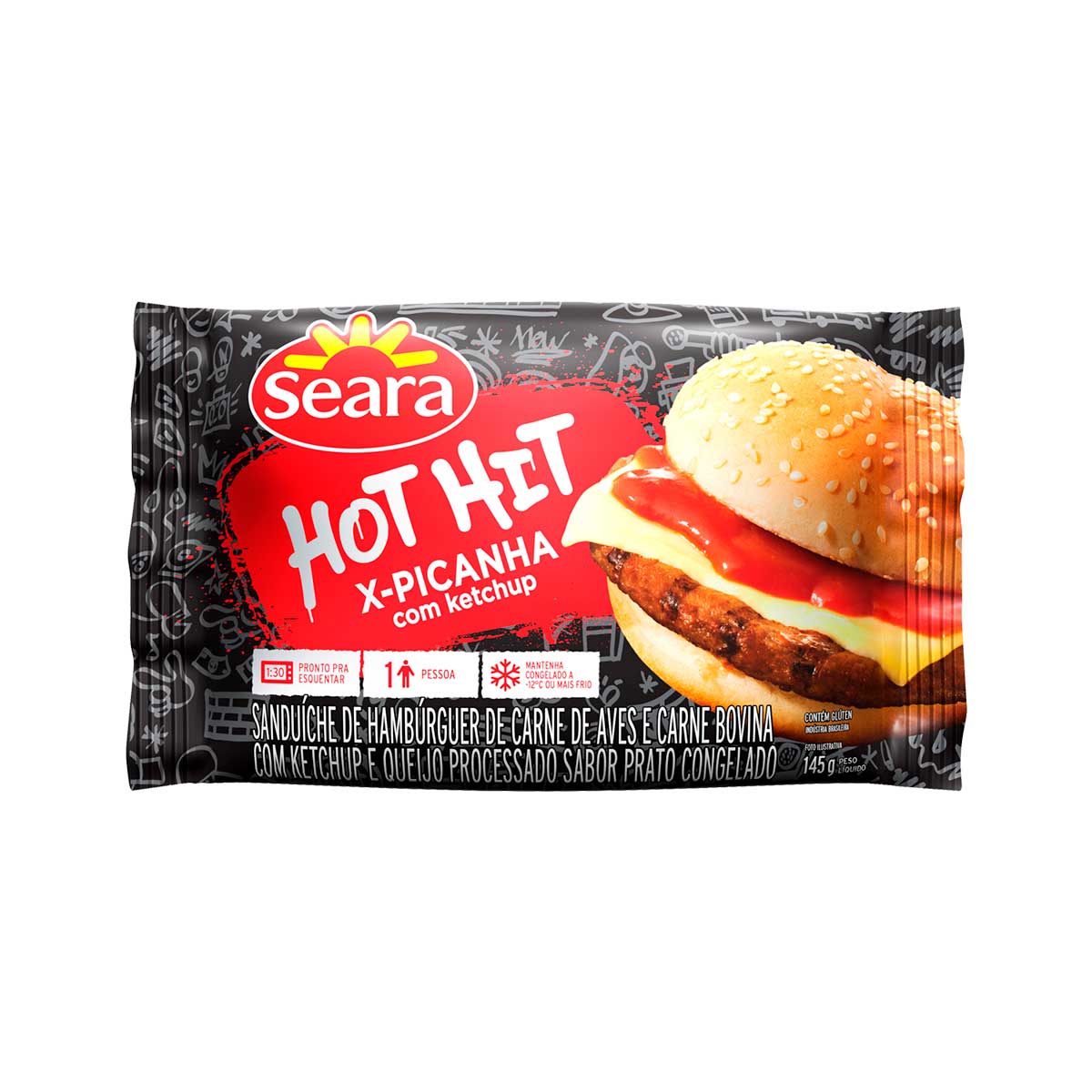 Hot hit picanha Seara 145g