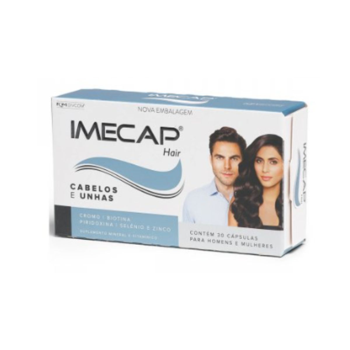 Imecap Hair Cabelos e Unhas com 30 Cápsulas