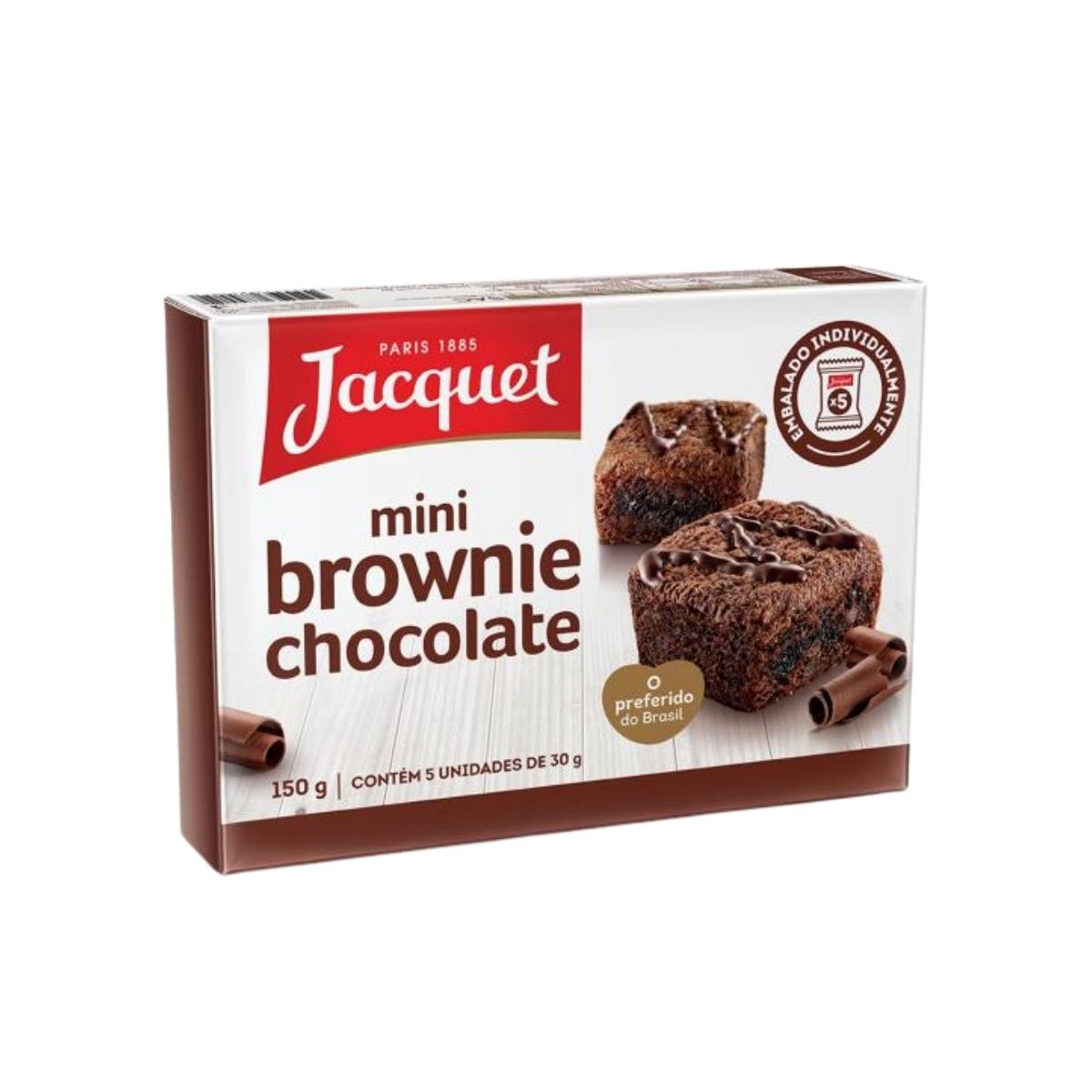 Mistura Bolo Brownie Jacquet 150 g