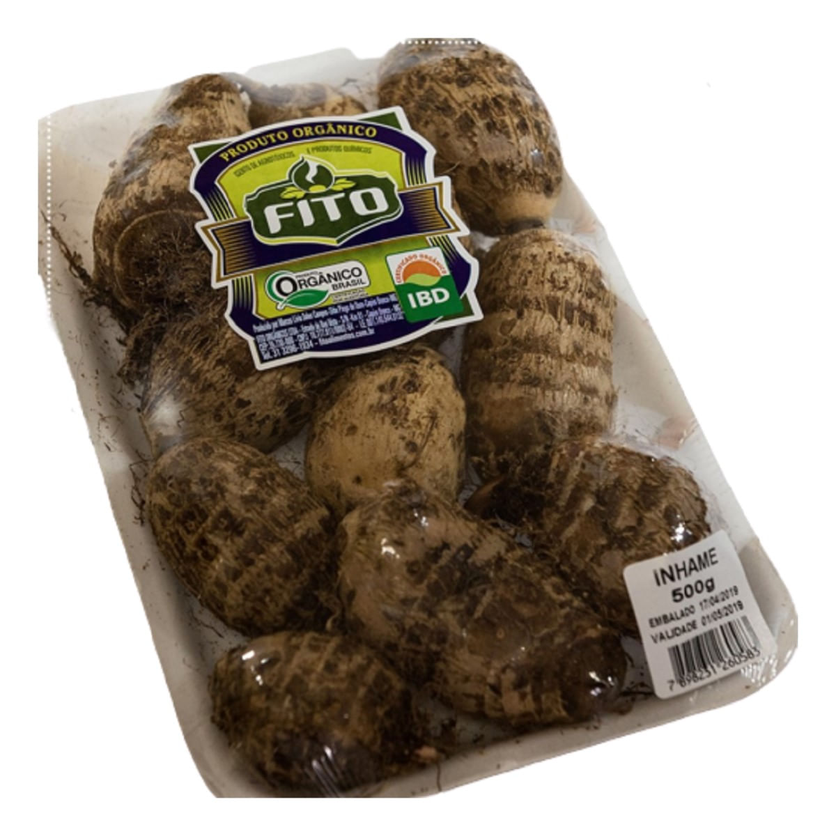 Inhame Orgânico Fito 500 g