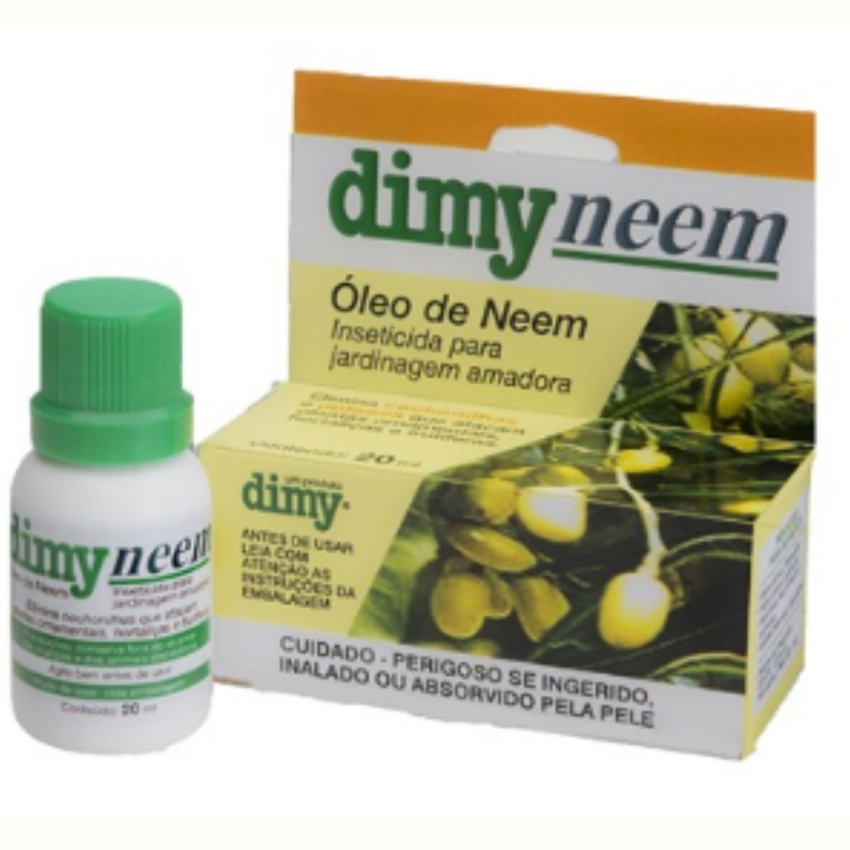 Inseticida Para Jardinagem Natural Óleo de Neem Dimy 20ML