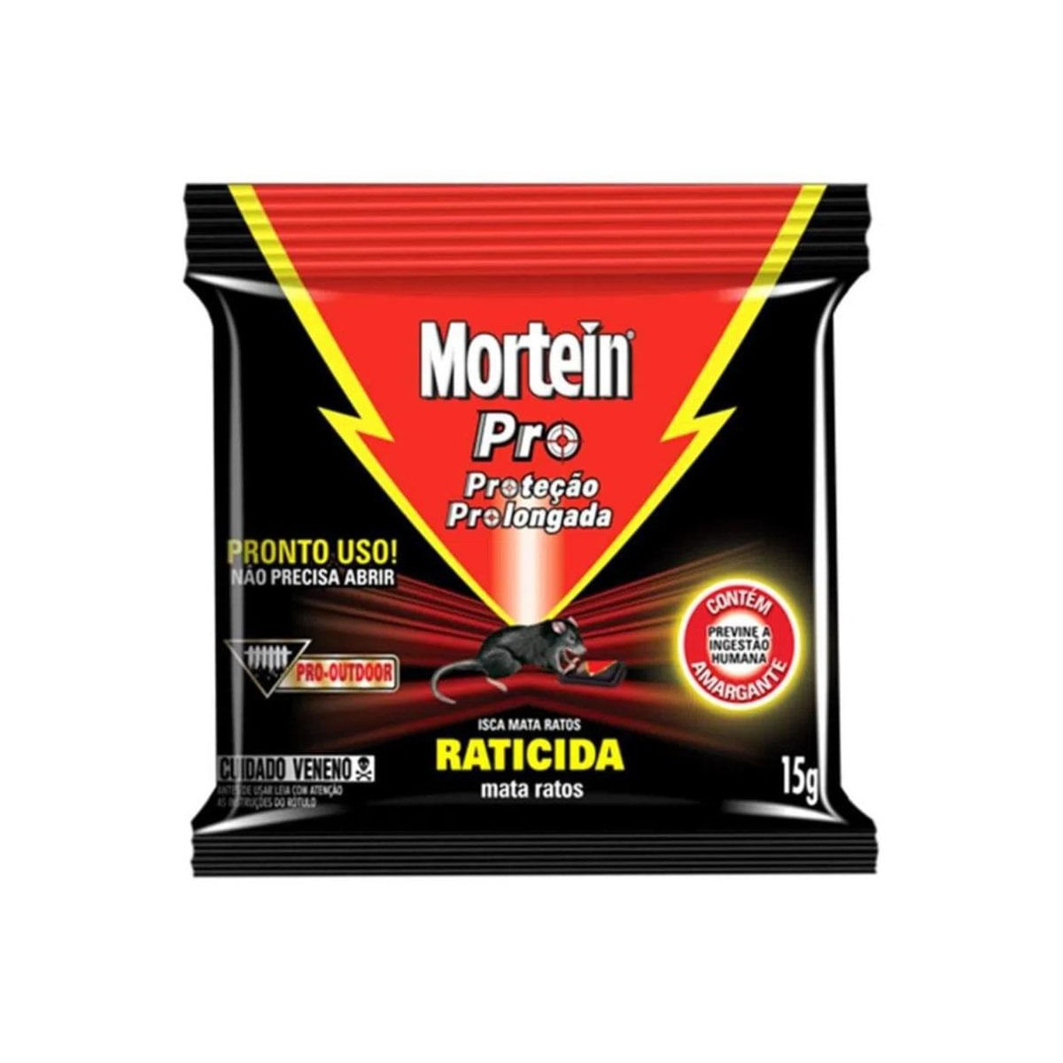 Inseticida para Ratos Iscas Mortein 15g