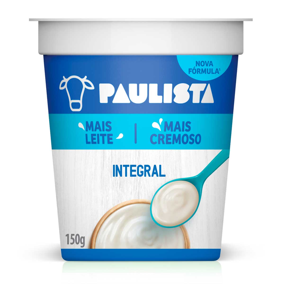 Iogurte Paulista Natural Integral 150 g