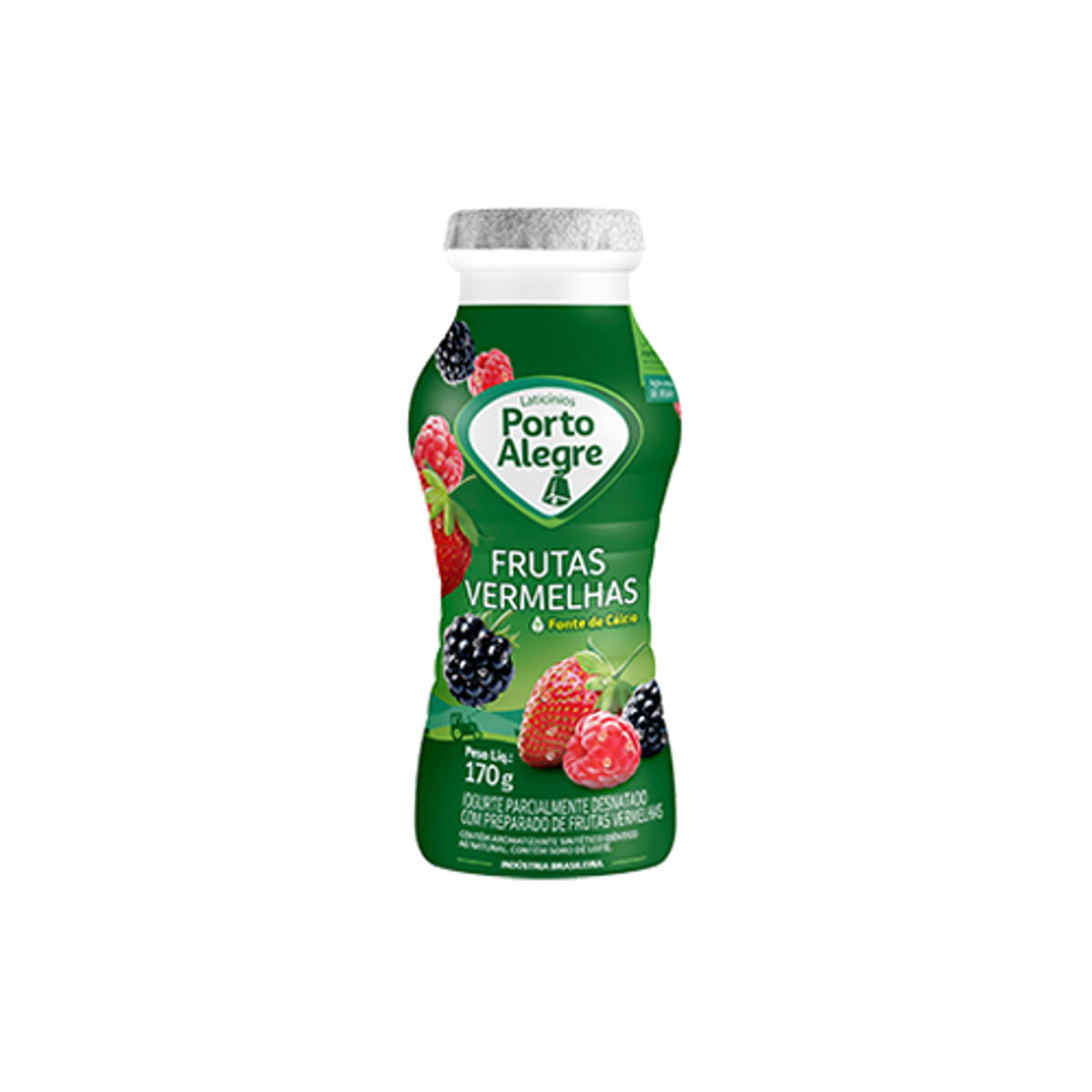 Iogurte Sabor Frutas Vermelhas Porto Alegre 170 g