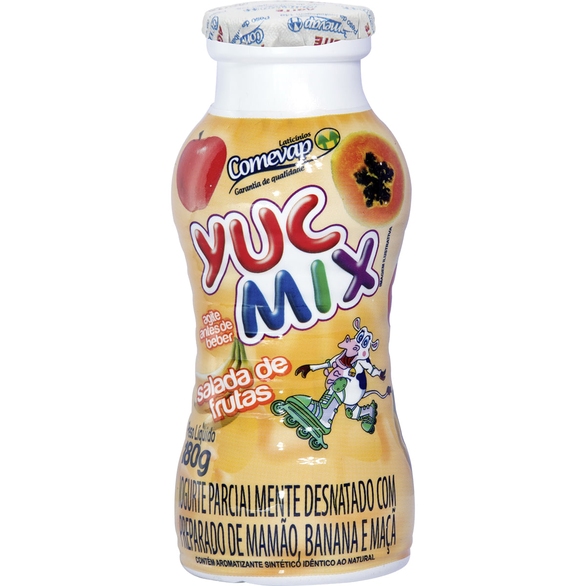 Iogurte Salada De Frutas Comevap Yuc Mix 180 g