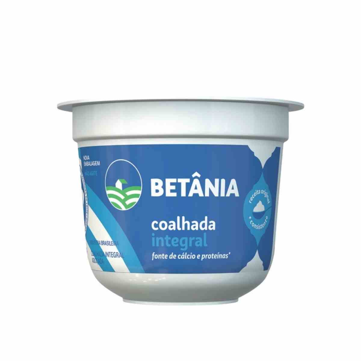 Iogurte Betânia Coalhada 140 g pote