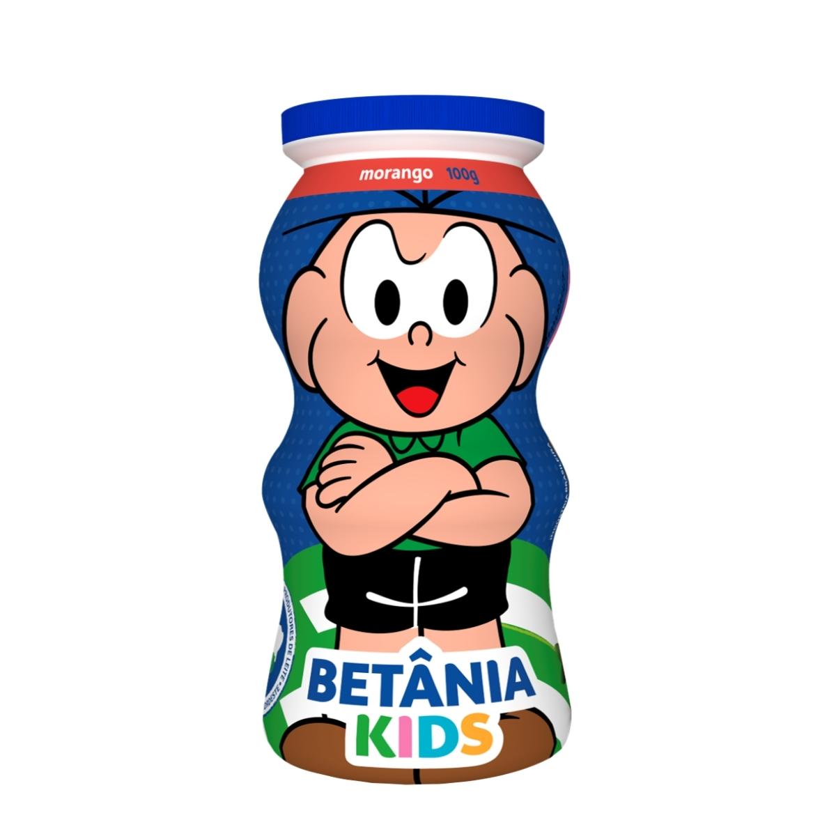 Iogurte Integral Betânia Kids Morango 100 g