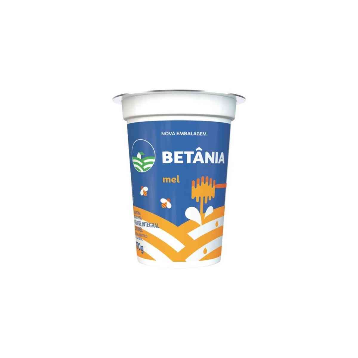 Iogurte Betânia Mel 170 g copo