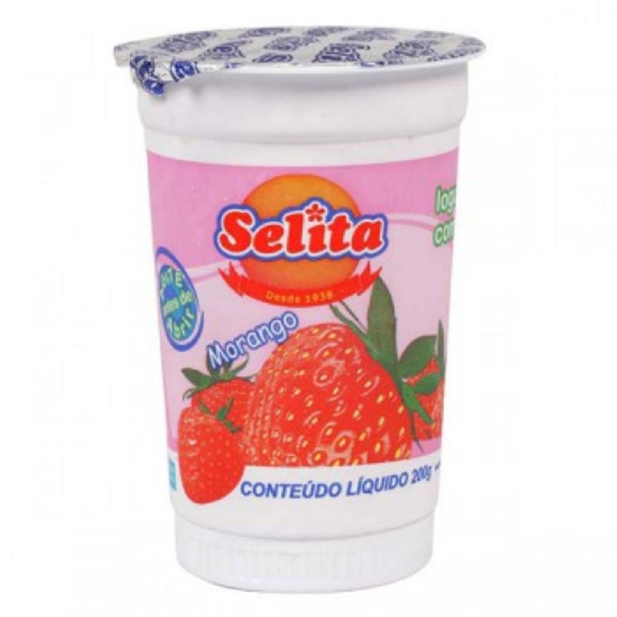 Iogurte com Polpa Selita Morango 200 g