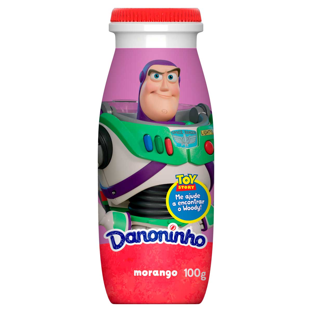 Iogurte Danoninho Líquido Morango 100g