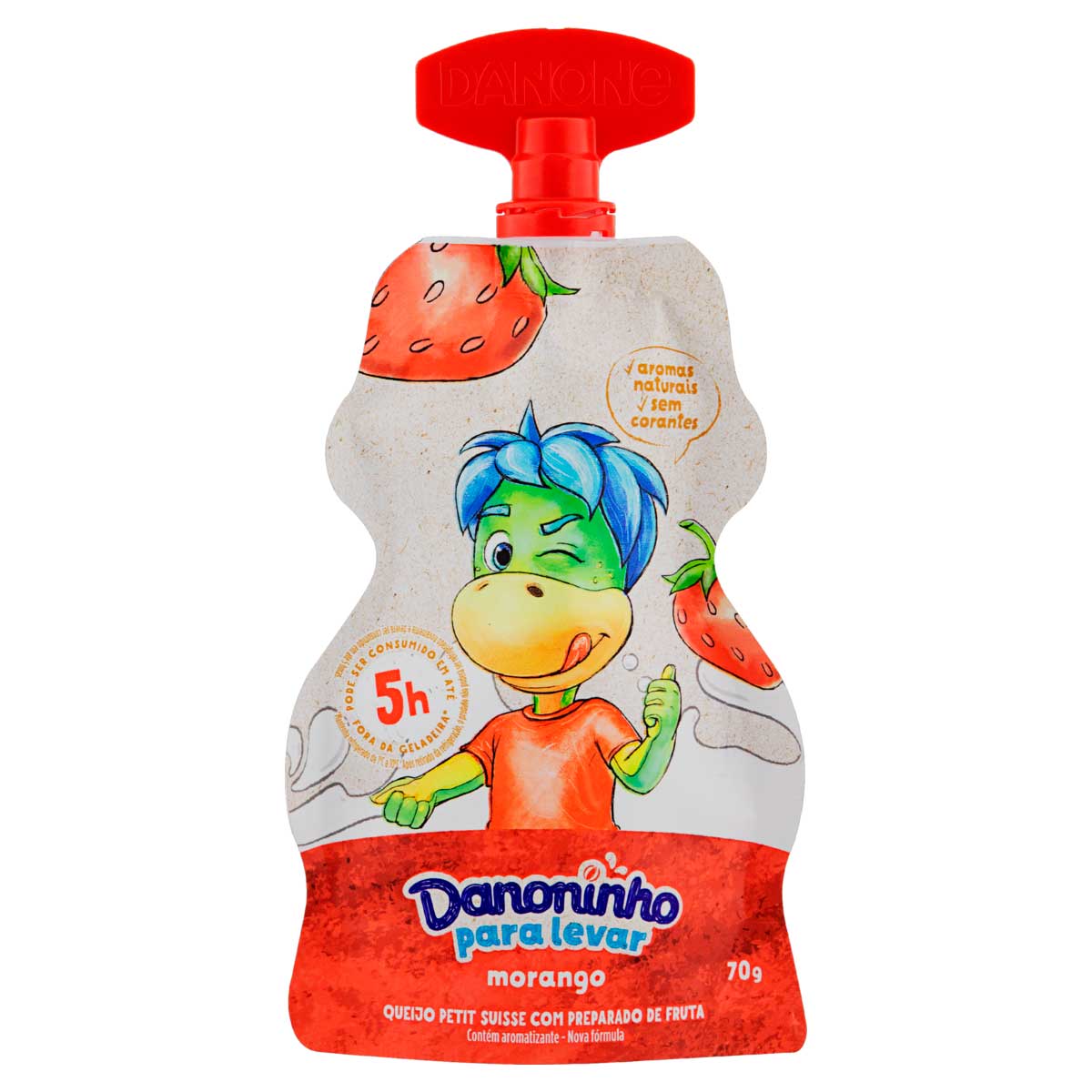 Iogurte Danoninho Petit Para Levar Morango 70g