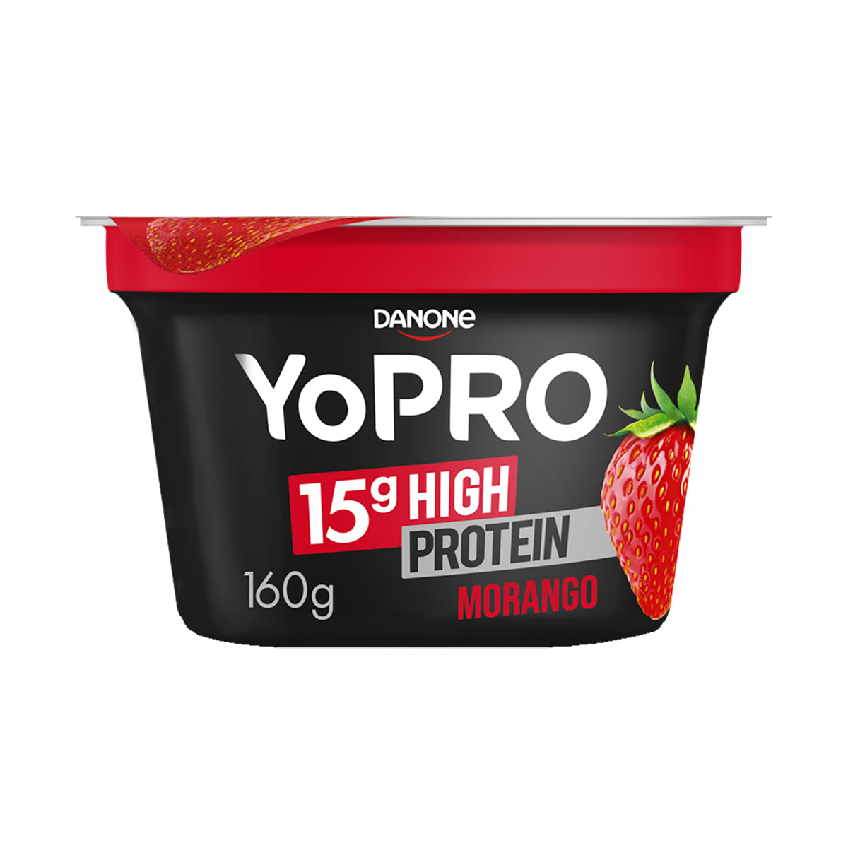 Iogurte YoPRO Morango 15g de proteínas 160g