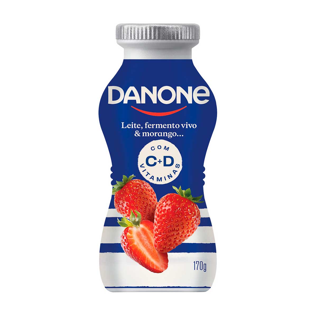 Iogurte Líquido Danone Morango 170g