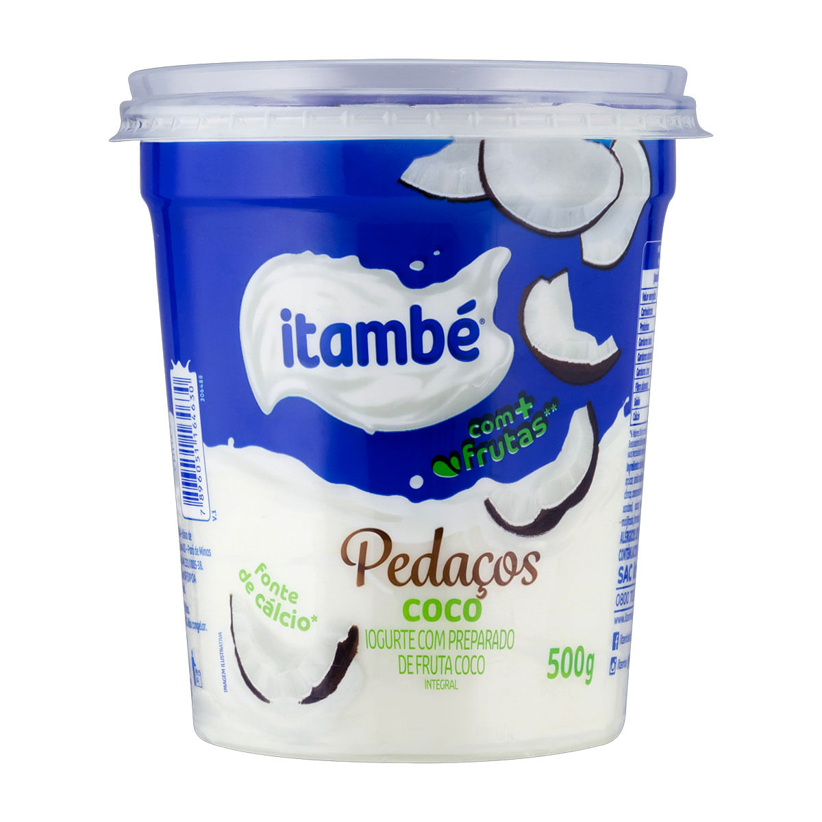 Iogurte Integral Itambé Pedaços Coco 500 g