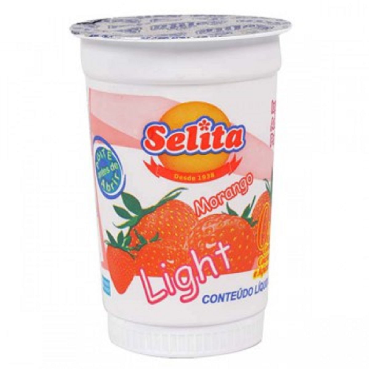 Iogurte Light Selita Morango 190 g