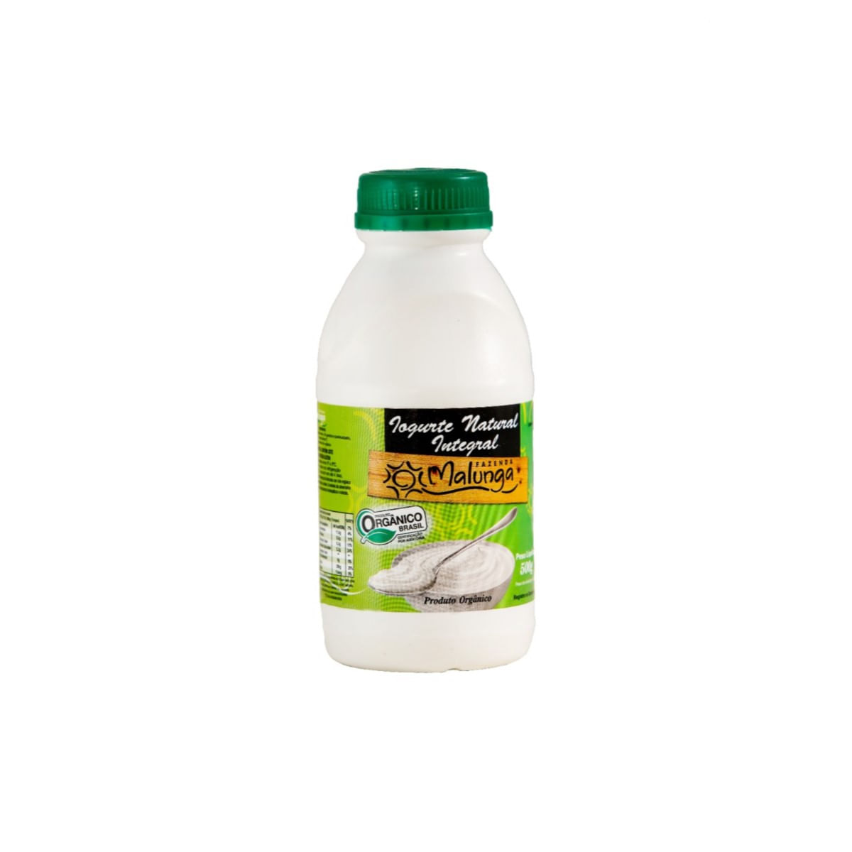 Iogurte Natural Integral Orgânico Malunga 500 ml