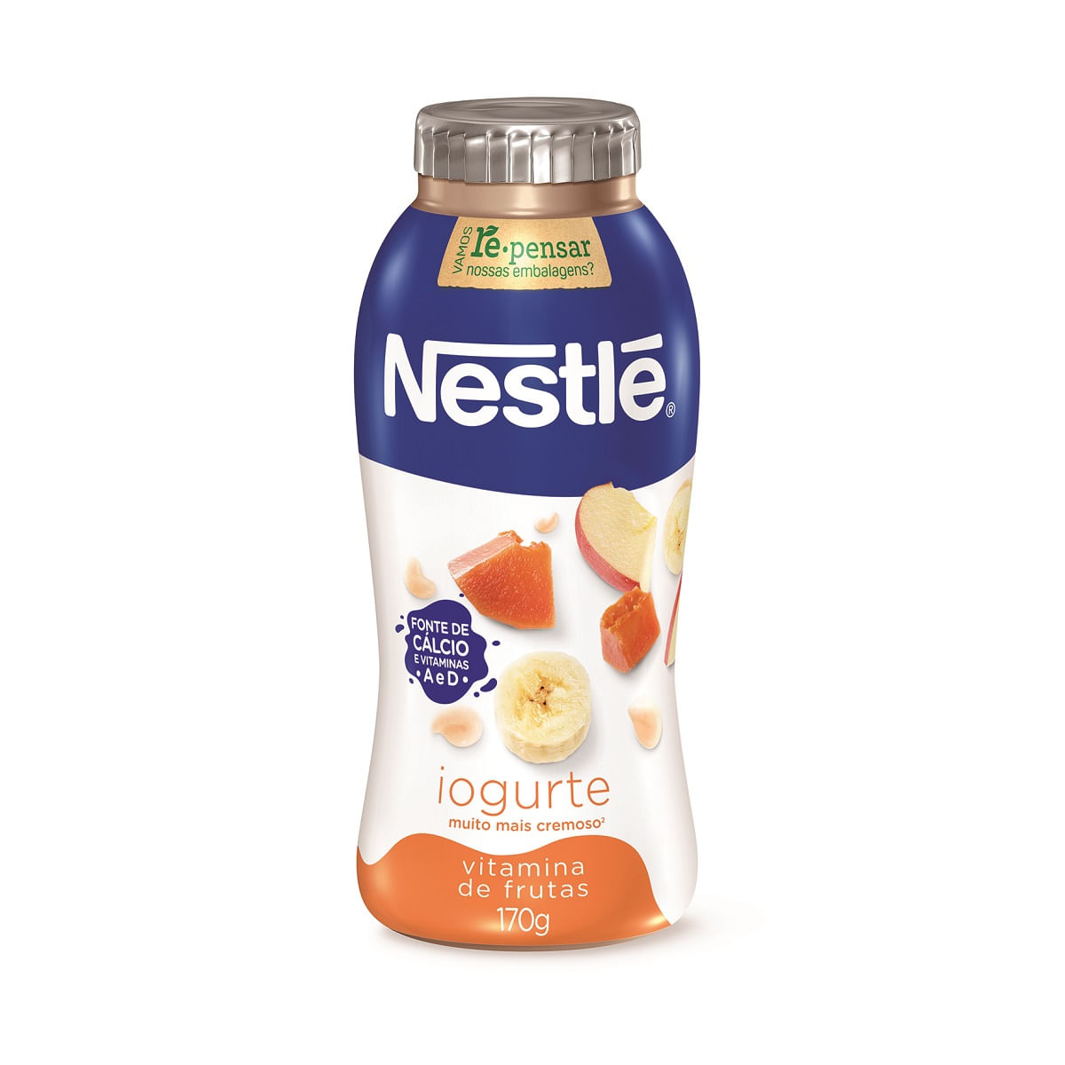 Iogurte Nestlé de Vitamina de Frutas 170g