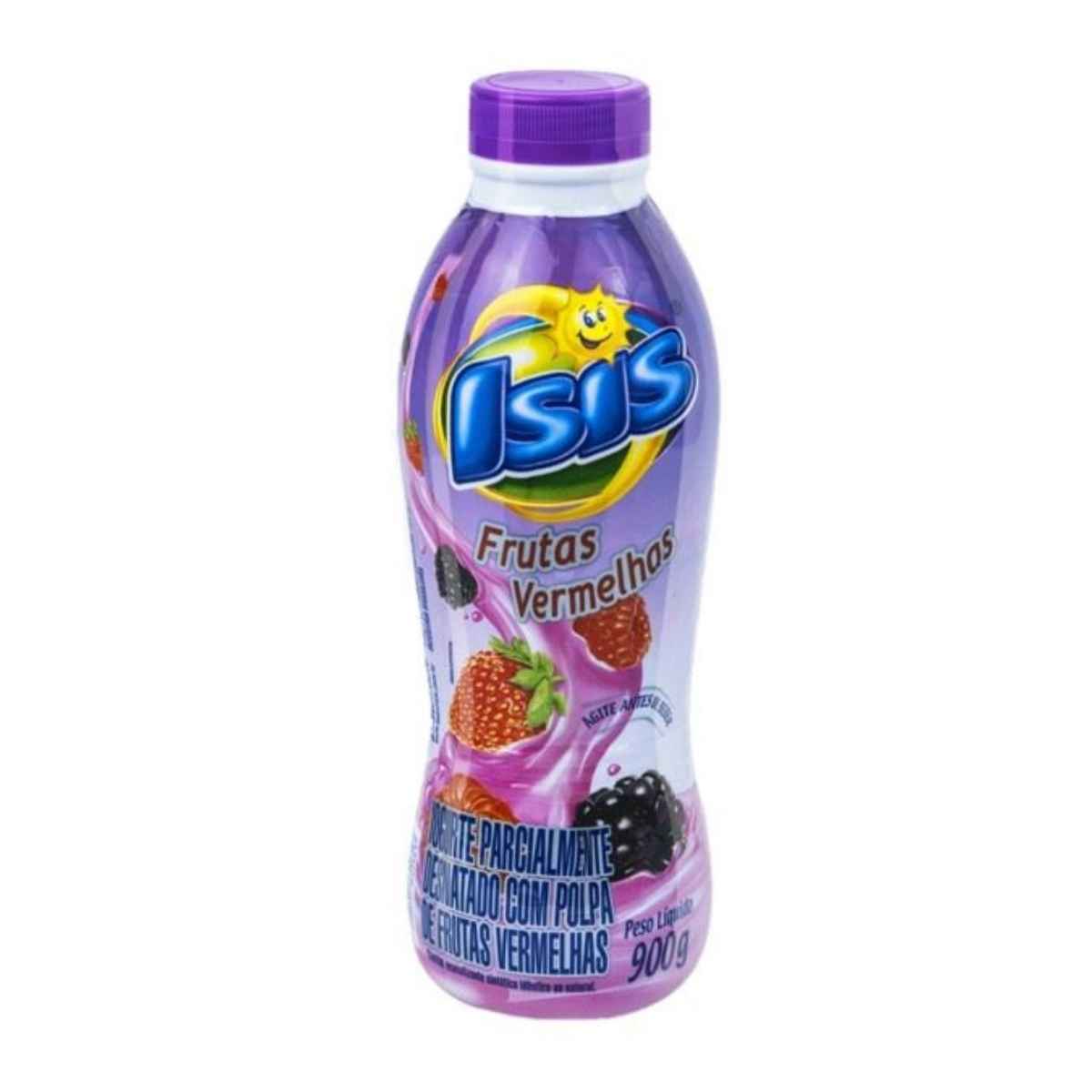 Iogurte Pote Frutas Vermelhas Isis 900 g