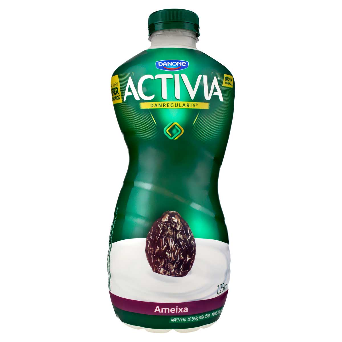 Leite Fermentado Parcialmente Desnatado Sabor Ameixa Activia 1,25Kg