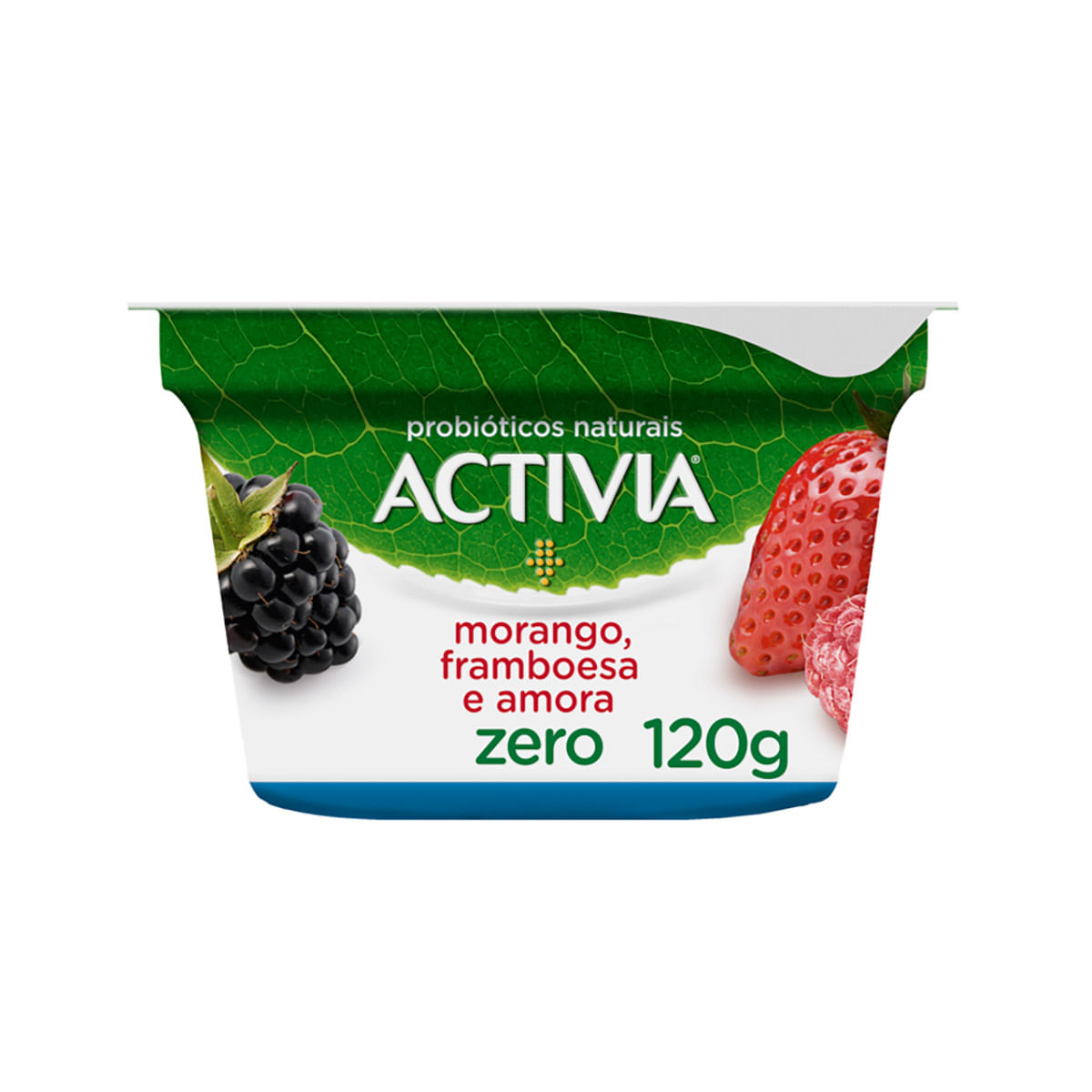 Iogurte Probióticos Activia Sensações Frutas Silvestres 120g