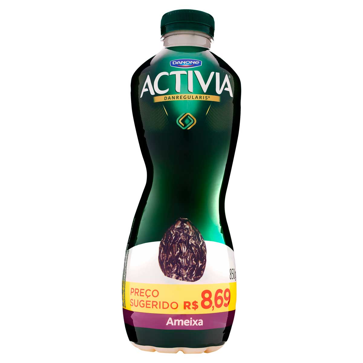 Leite Fermentado Parcialmente Desnatado Sabor Ameixa Activia 850g