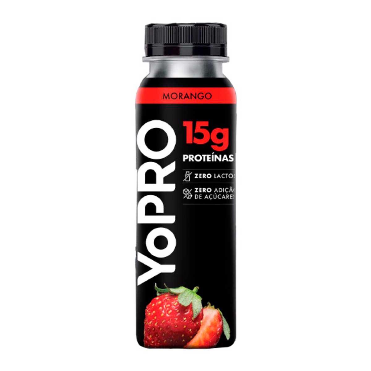 Iogurte Zero Lactose Sabor Morango Yopro 250g