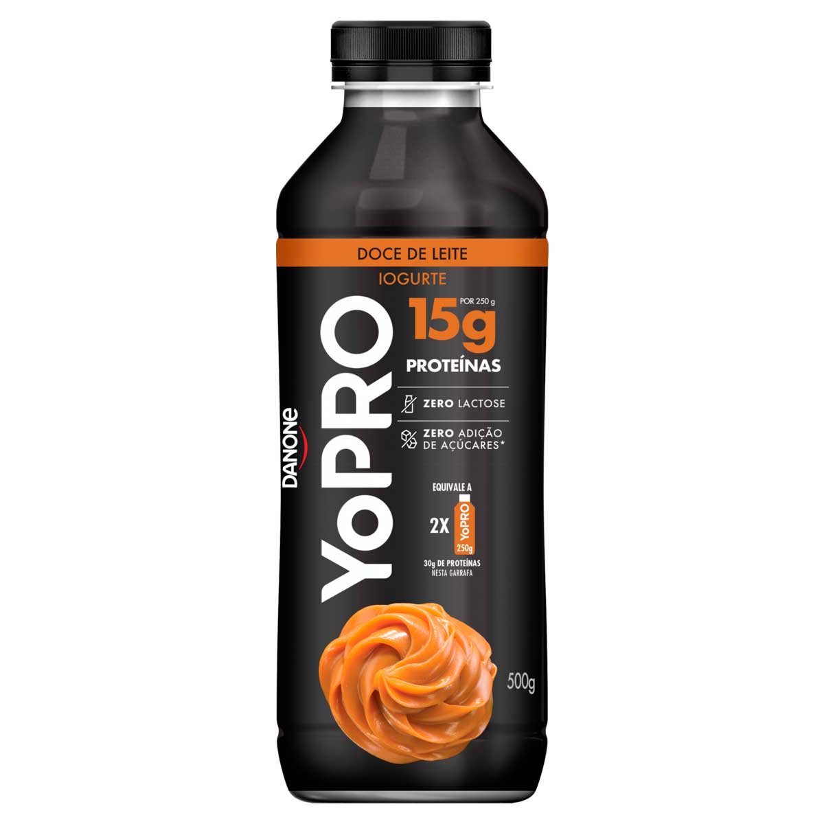 Iogurte Zero Lactose Yopro Doce de Leite 500g