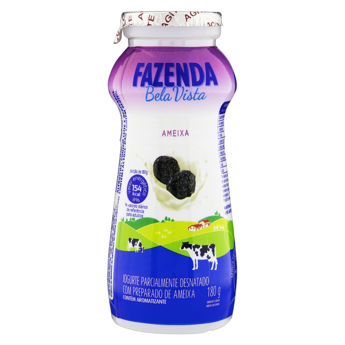 Iorgute Líquido Fazenda Bela Vista Ameixa 180 g