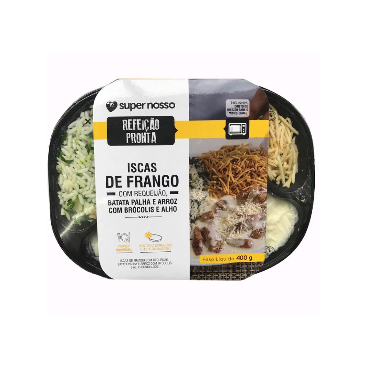 Iscas de Frango Super Nosso Congelado 400 g