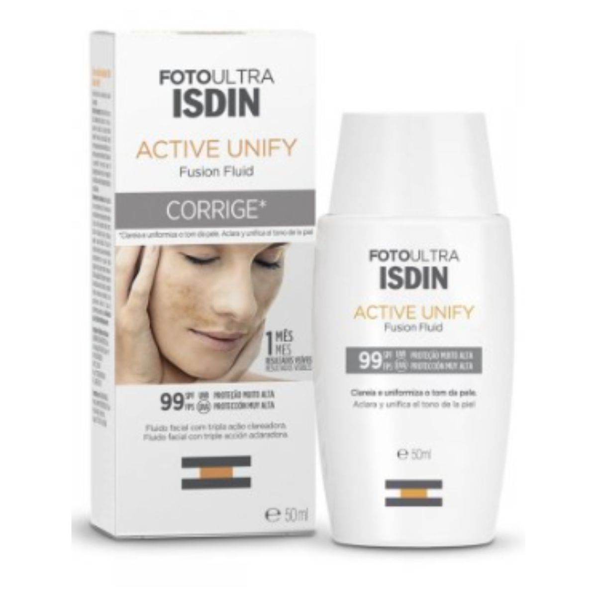 Clareador Facial Isdin Active Unify com 50 ml