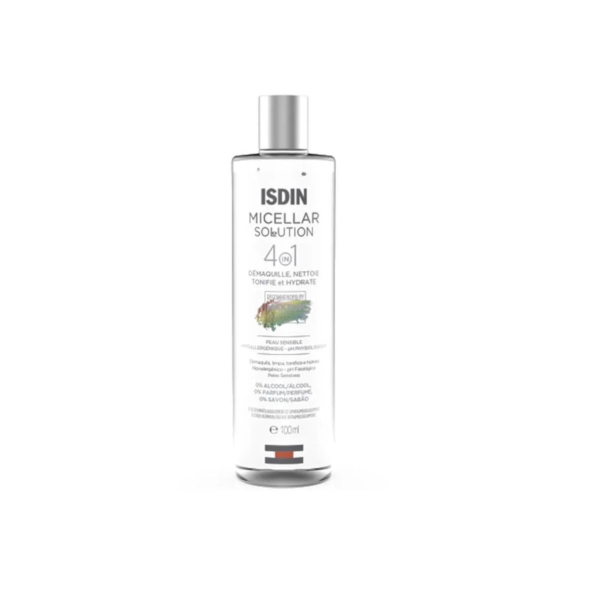 Água Micelar Solution 4 em 1 Isdin 100ml