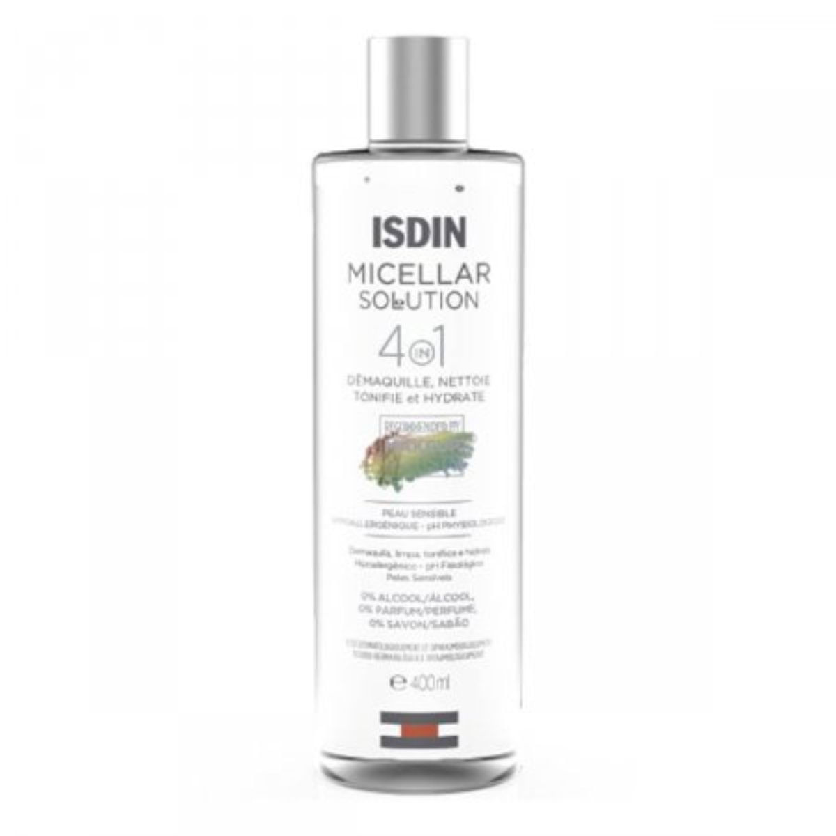 Água Micelar Isdin Micellar Solution 4 Em 1 Com 400ml