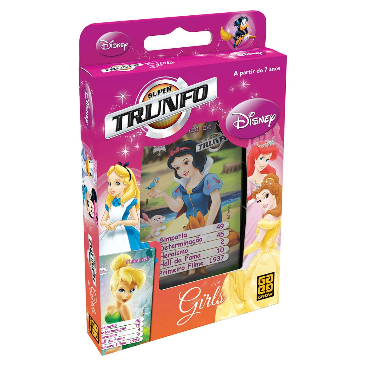 Jogo Super Trunfo Girls Disney Grow