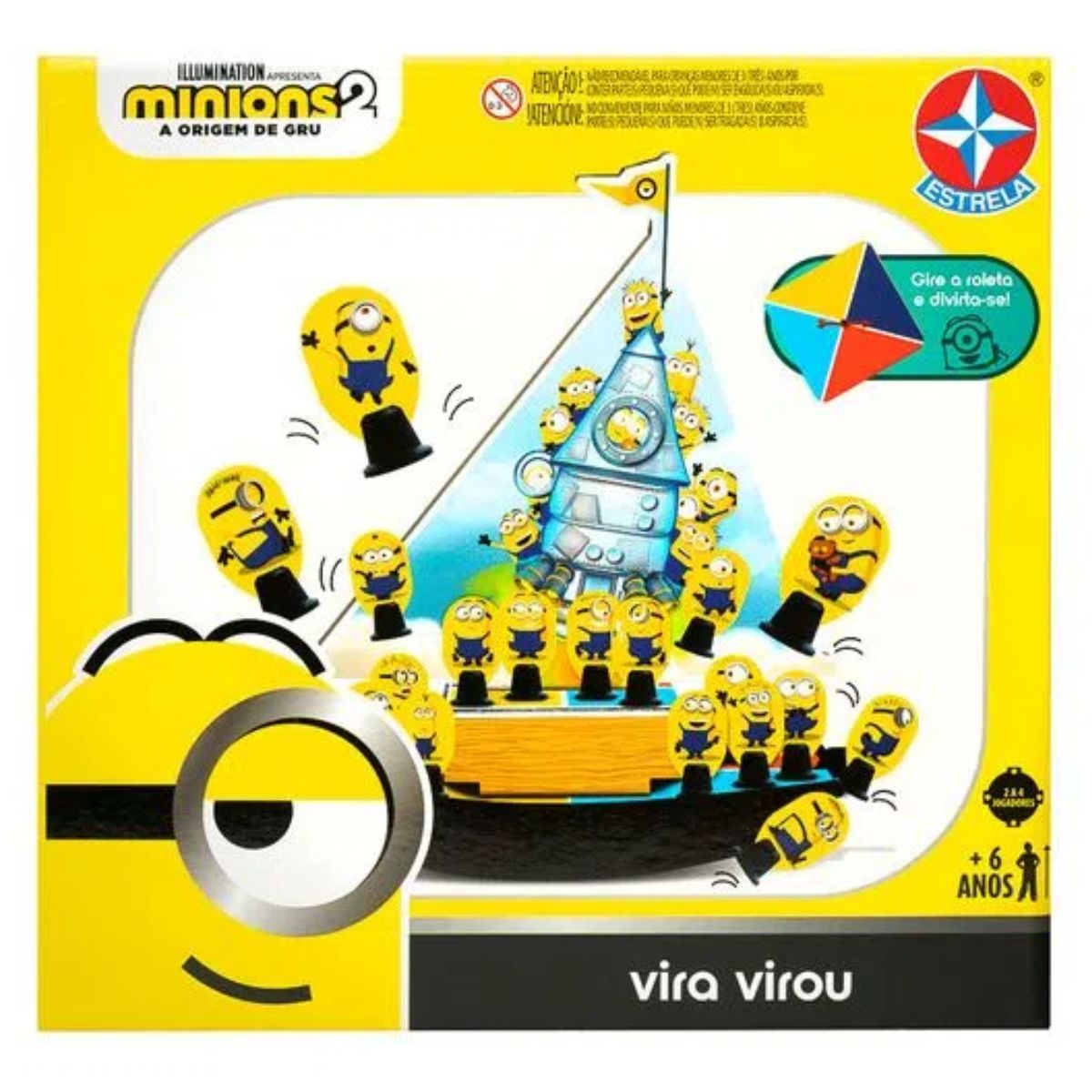 Jogo Minions Vira Virou Estrela