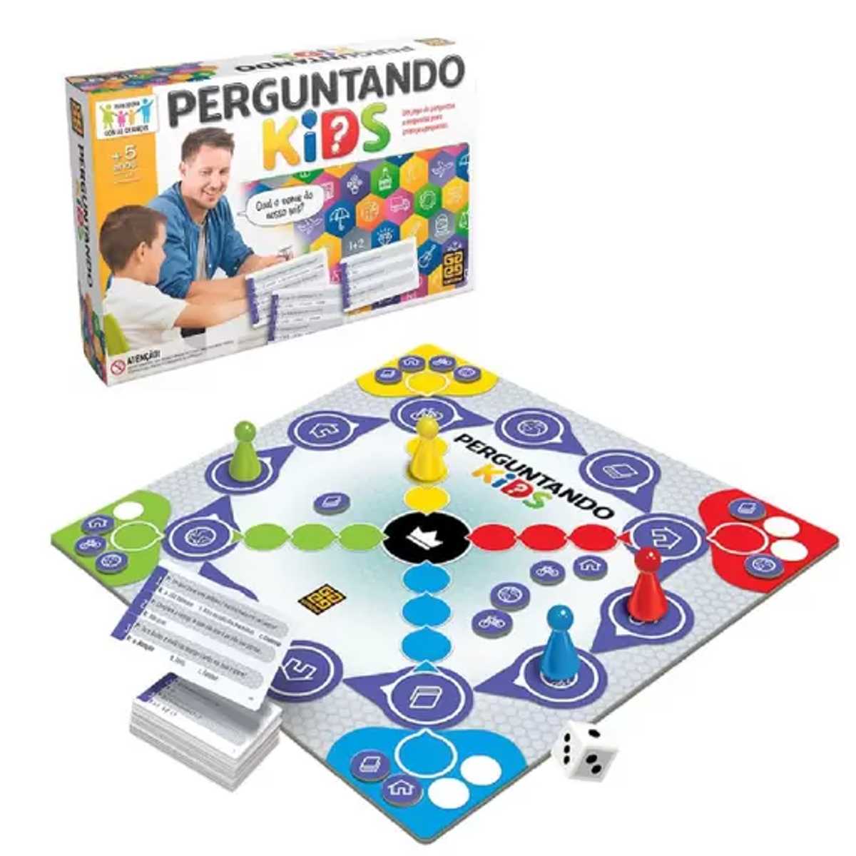 Jogo Perguntando Kids Grow 3960