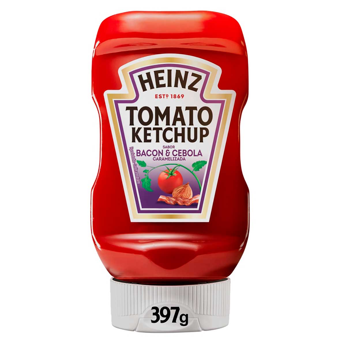 Ketchup Heinz Bacon &amp; Cebola Caramelizada 397 g