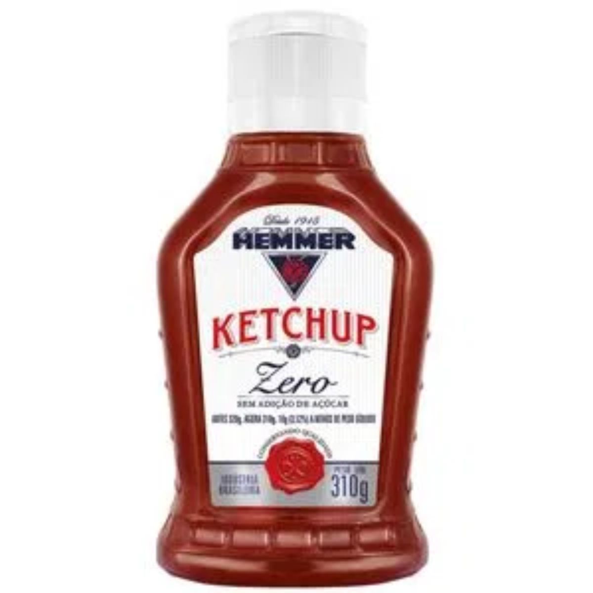 Ketchup Tradicional Hemmer Zero 310 g