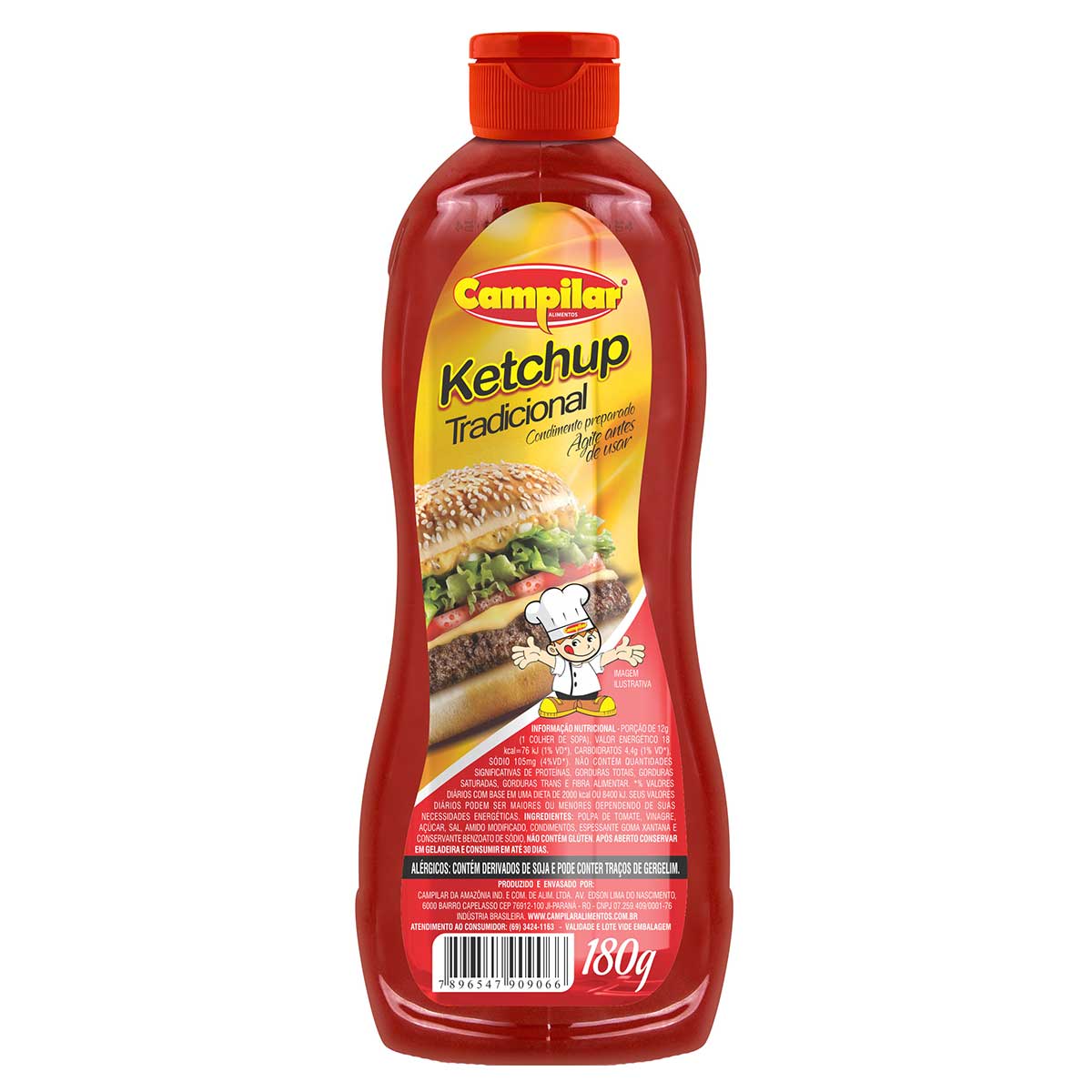 Ketchup Tradicional Campilar 180 g