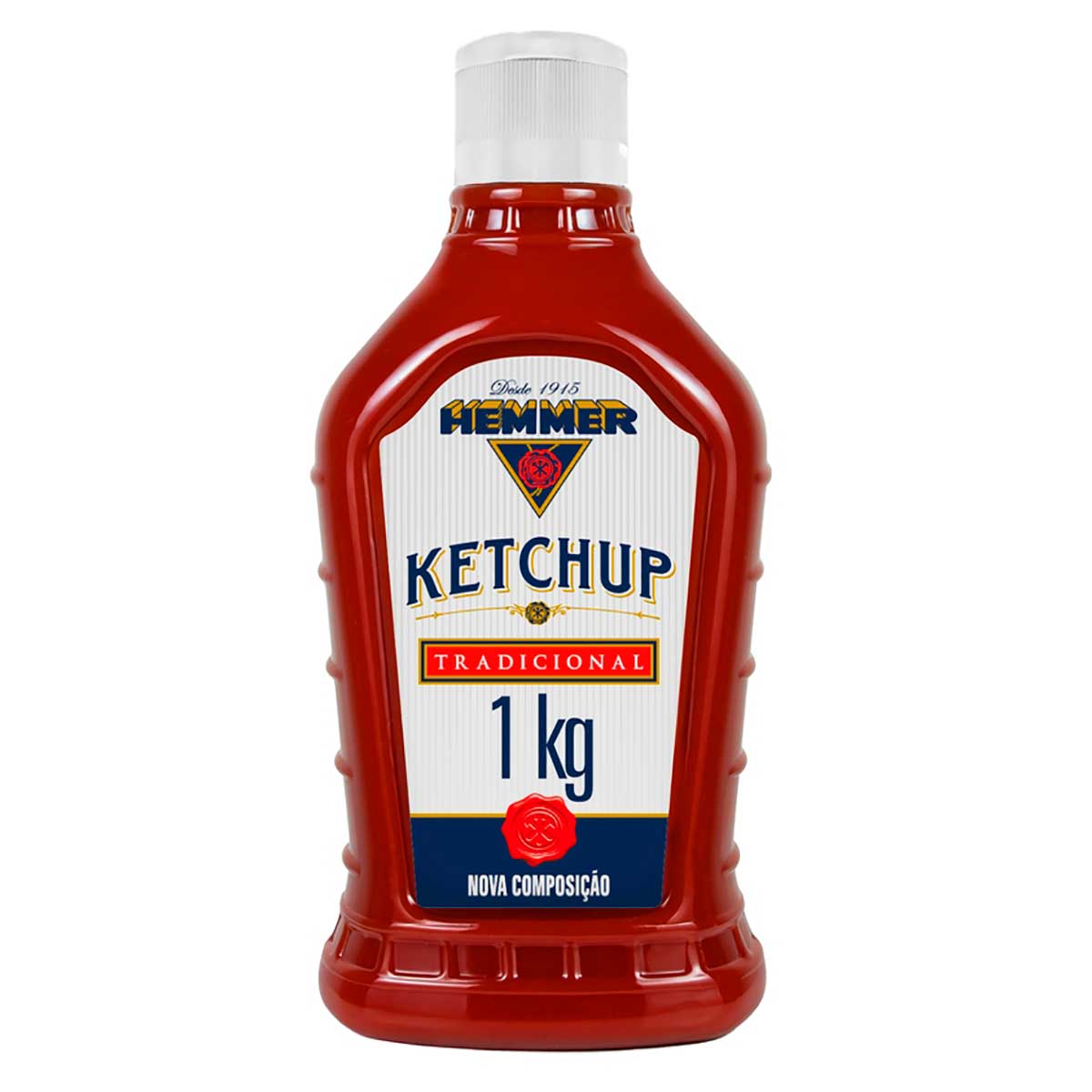 Ketchup Tradicional Hemmer Squeeze 1Kg