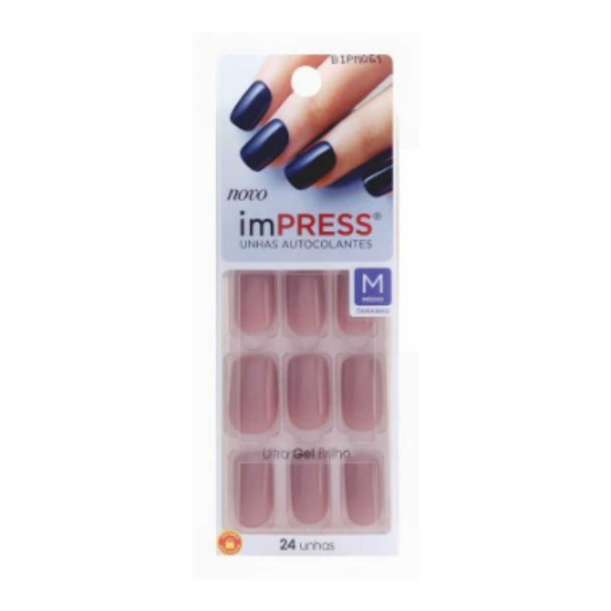 Unhas Autocolantes Impress Fresh Start Média com 24 Unidades